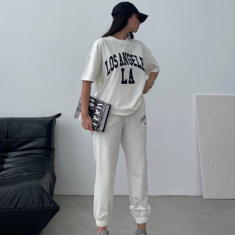Los Angeles La Tshirt Set