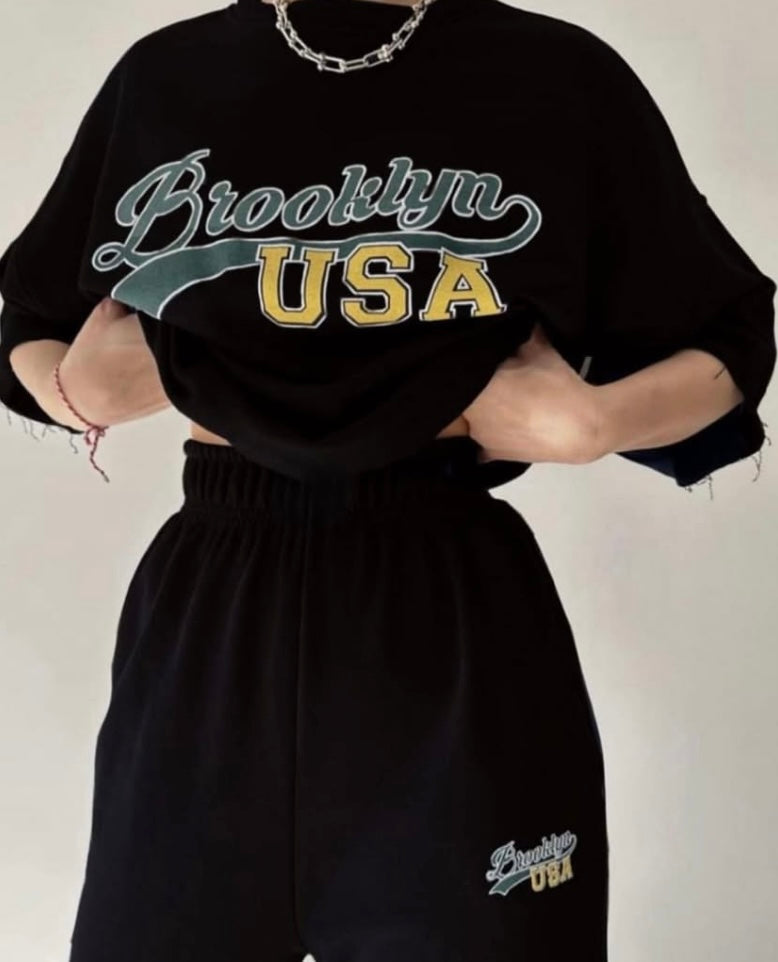 Brooklyn Tshirt Set