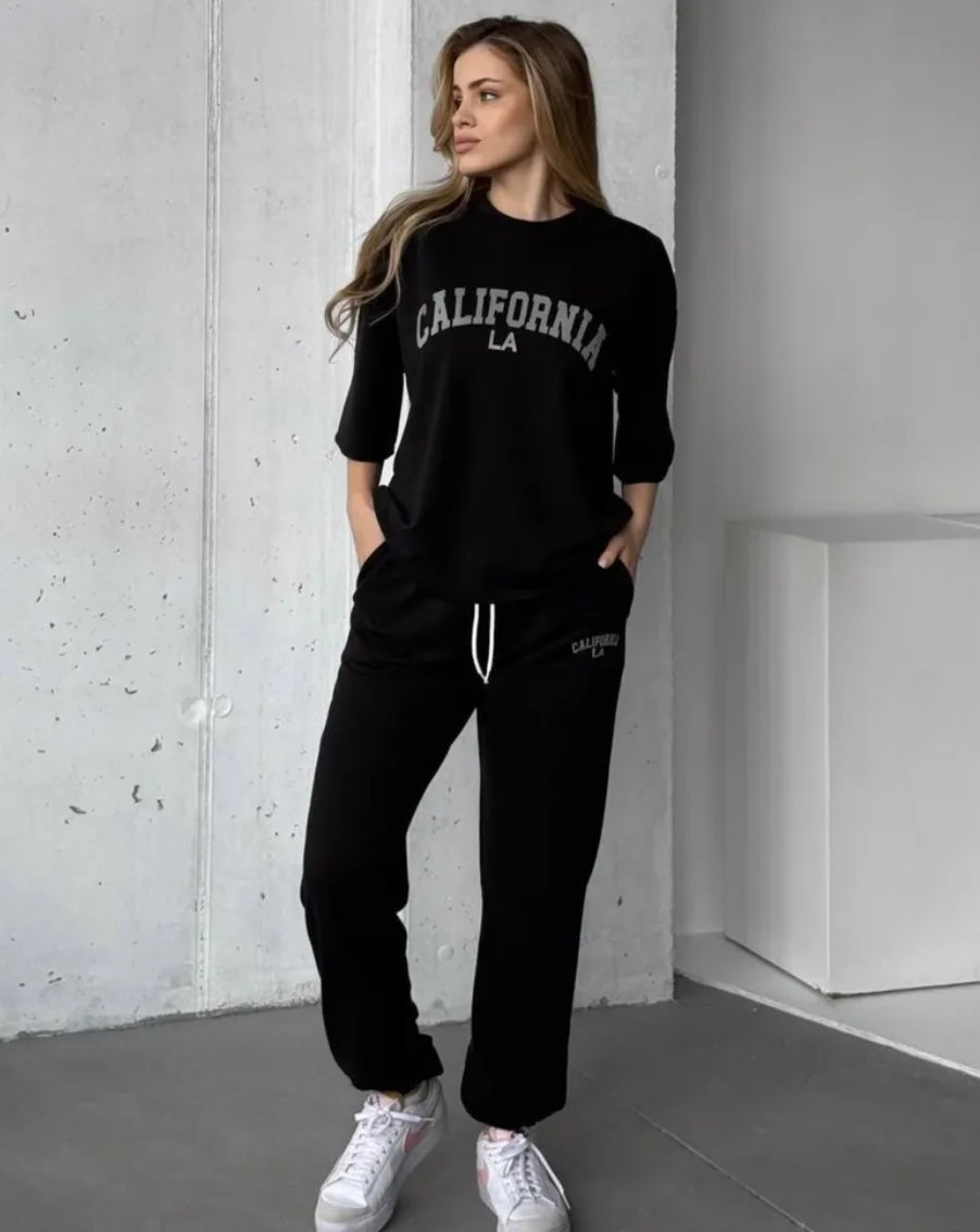 California LA Tshirt Set