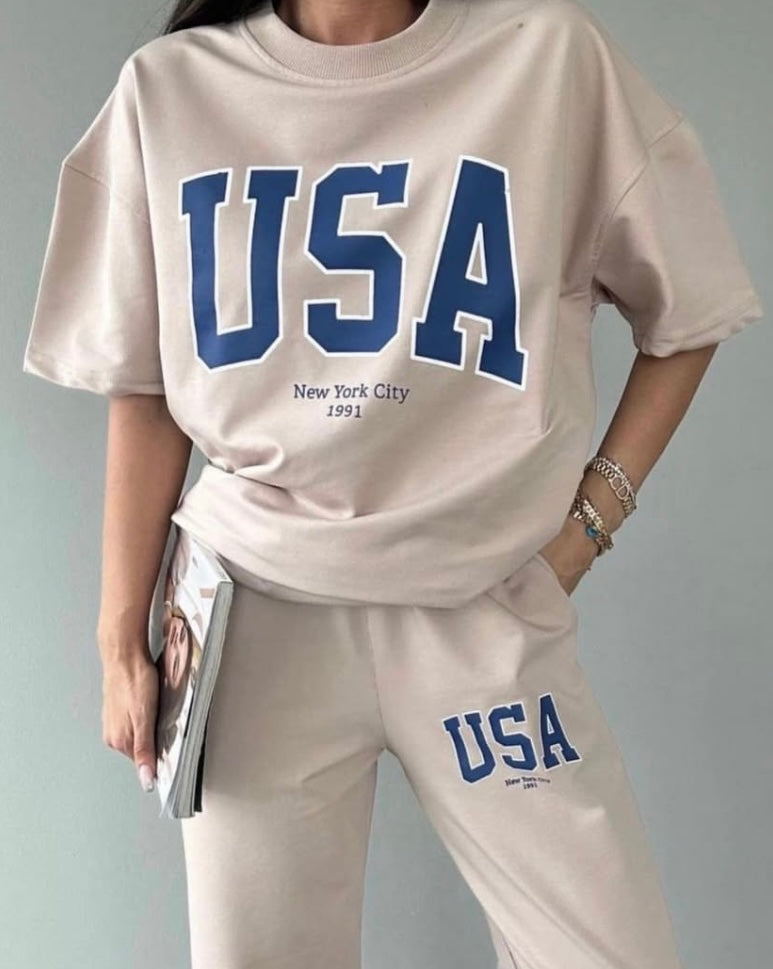 USA Tshirt Set