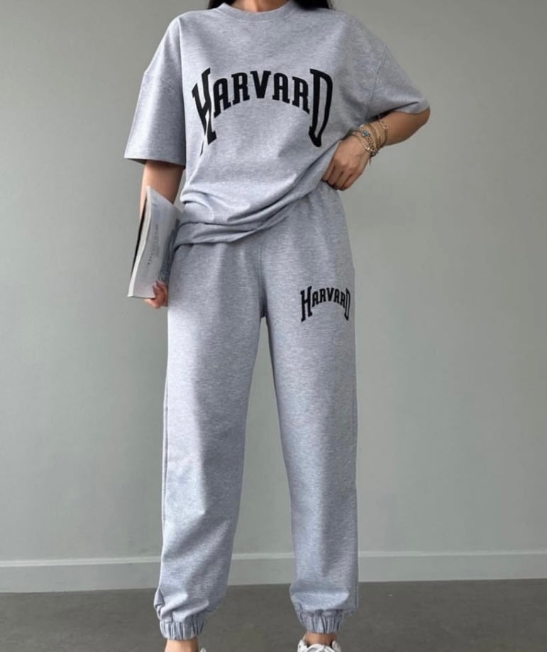 Harvard Tshirt Set
