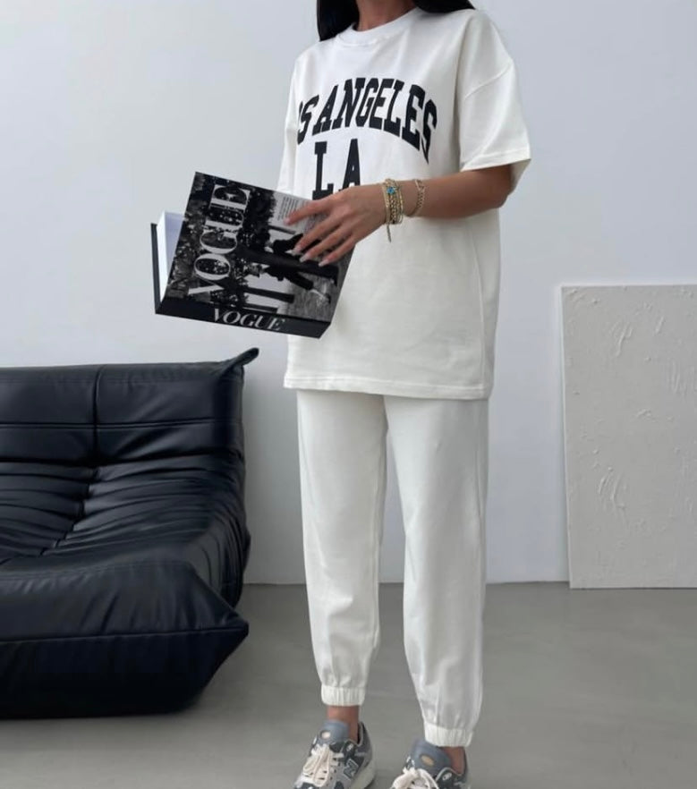 Los Angeles La Tshirt Set