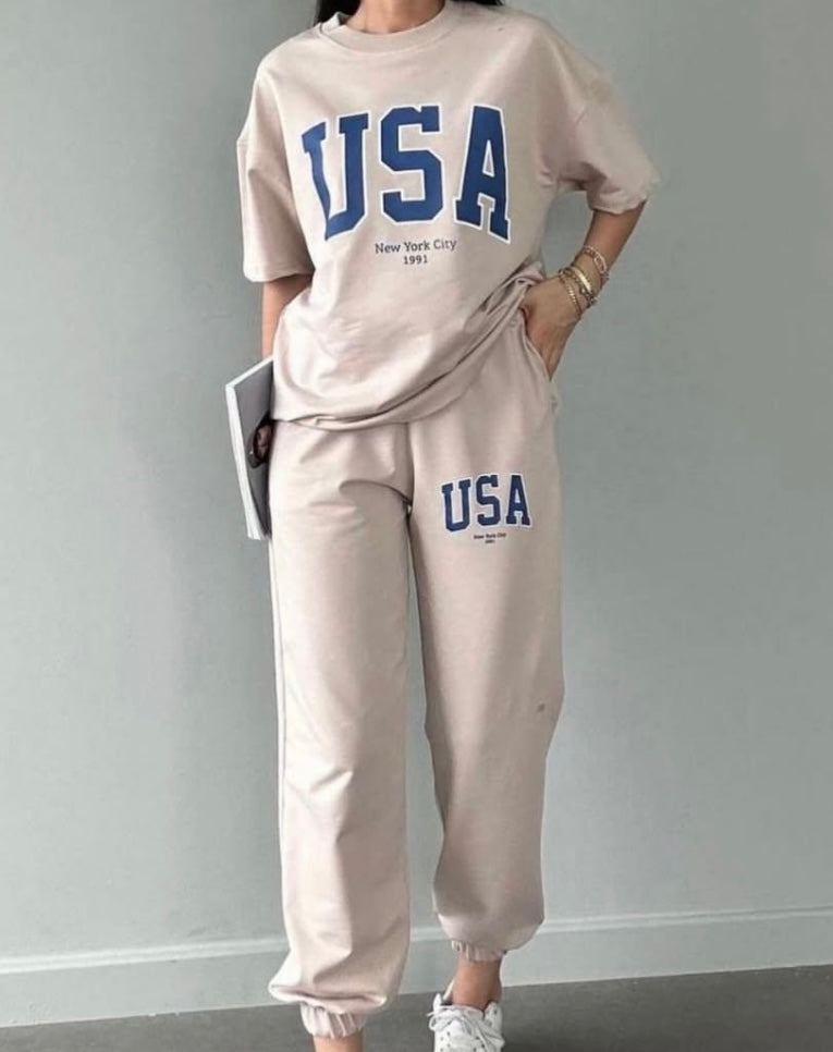 USA Tshirt Set