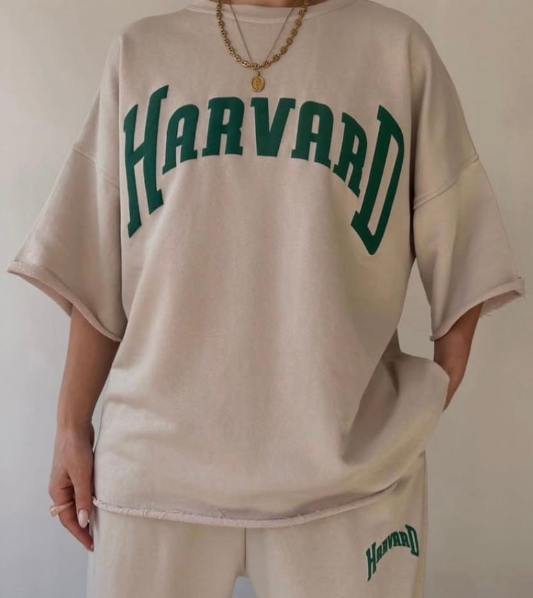 Harvard Tshirt Set
