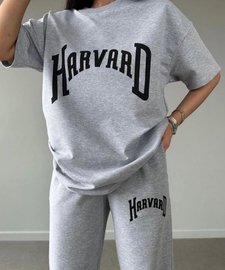 Harvard Tshirt Set