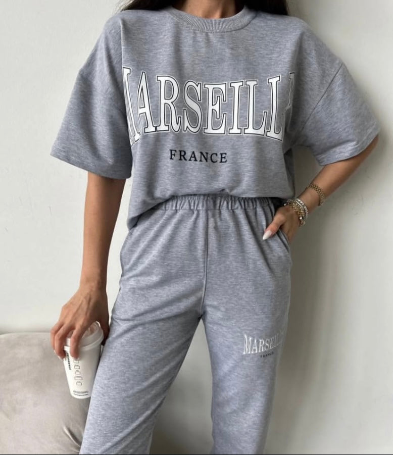 Marseille Tshirt Set