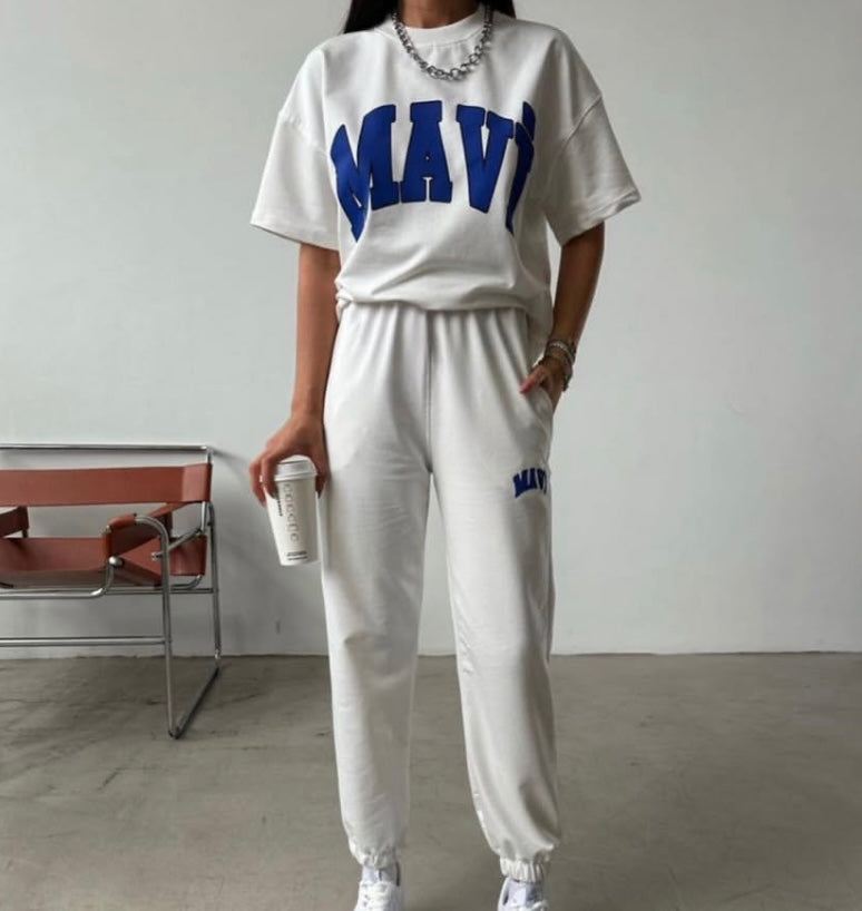 Mavi Tshirt Set