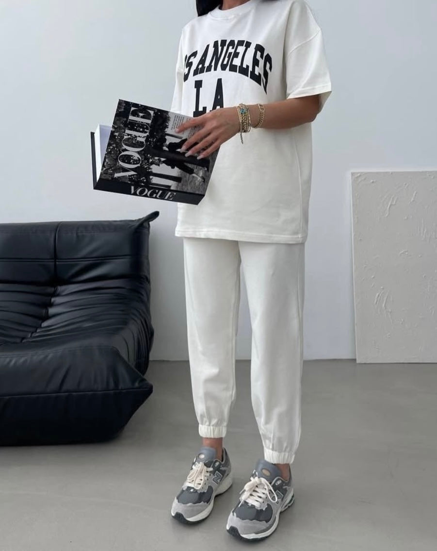 Los Angeles La Tshirt Set