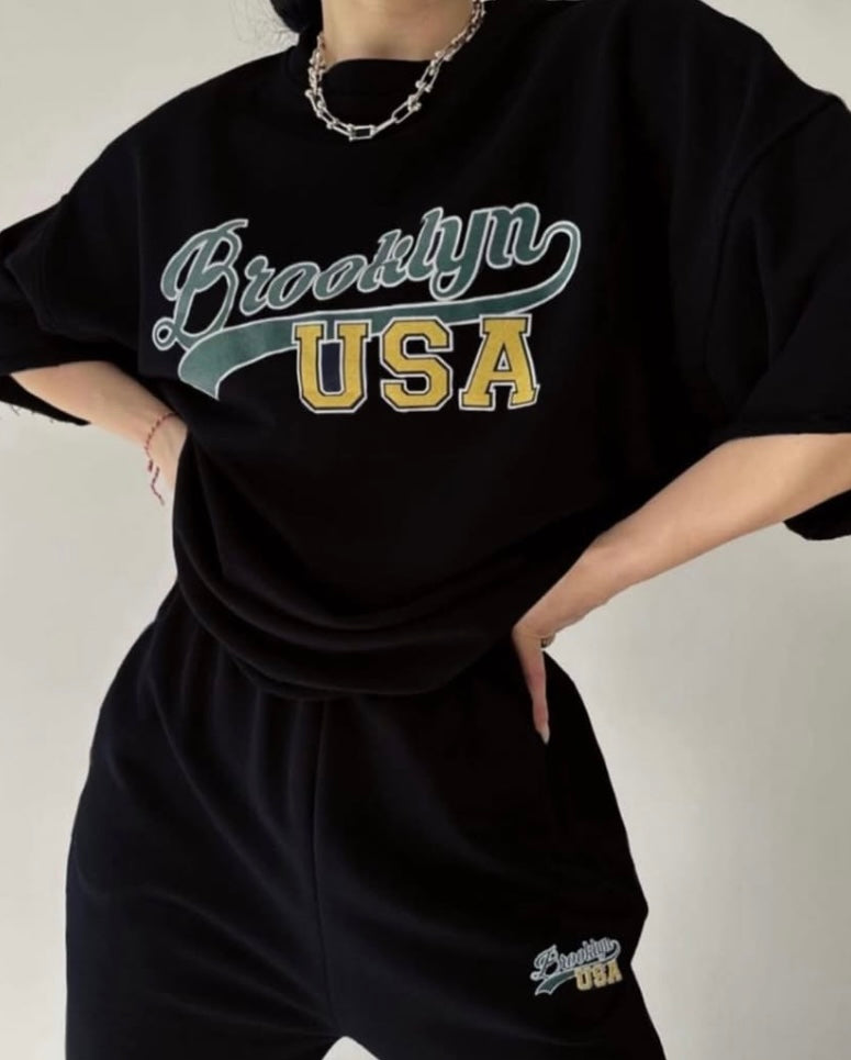 Brooklyn Tshirt Set