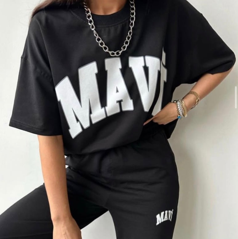 Mavi Tshirt Set