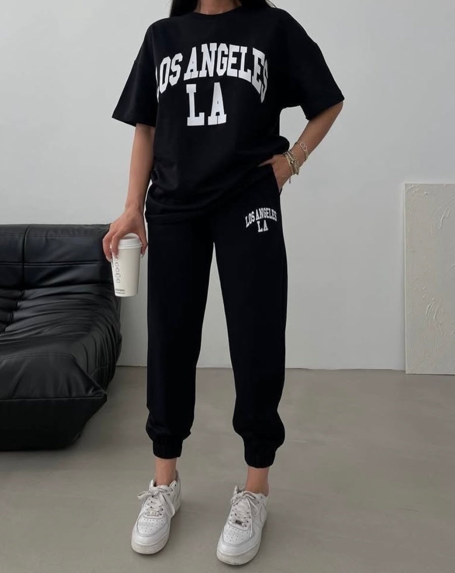 Los Angeles La Tshirt Set