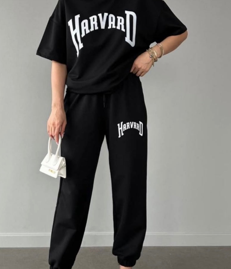 Harvard Tshirt Set