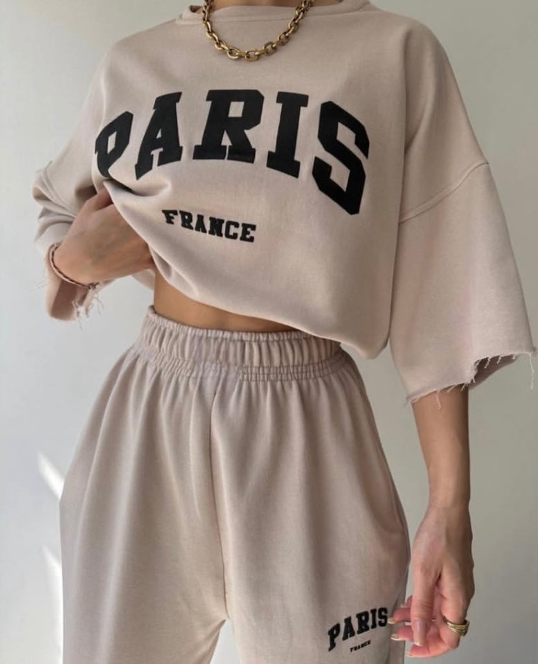 Paris Tshirt Set