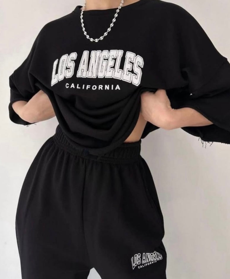 LA California Tshirt Set