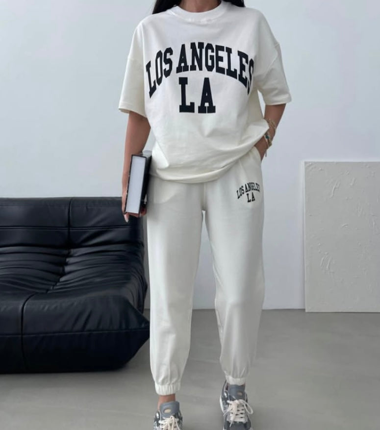 Los Angeles La Tshirt Set