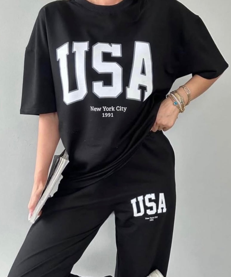 USA Tshirt Set