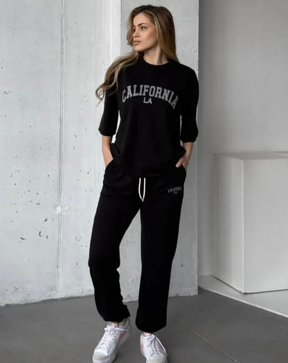 California LA Tshirt Set