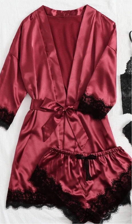 Eli Satin 4 Pieces Set