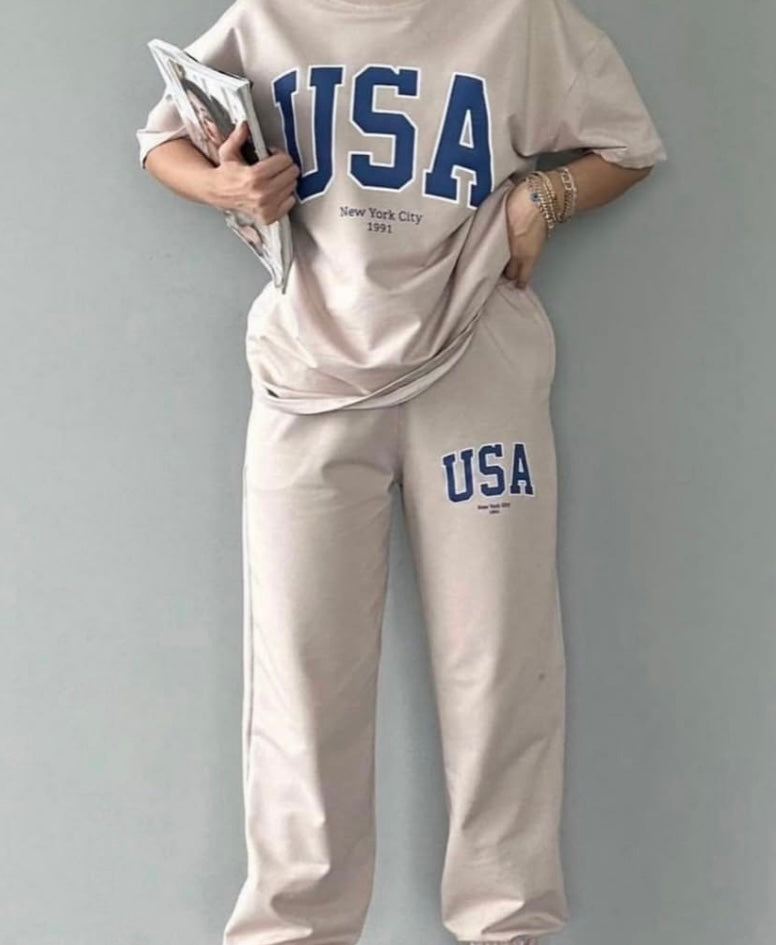 USA Tshirt Set