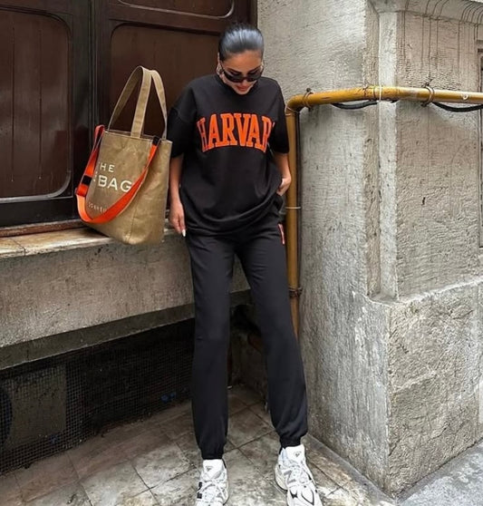 Harvard Tshirt Set