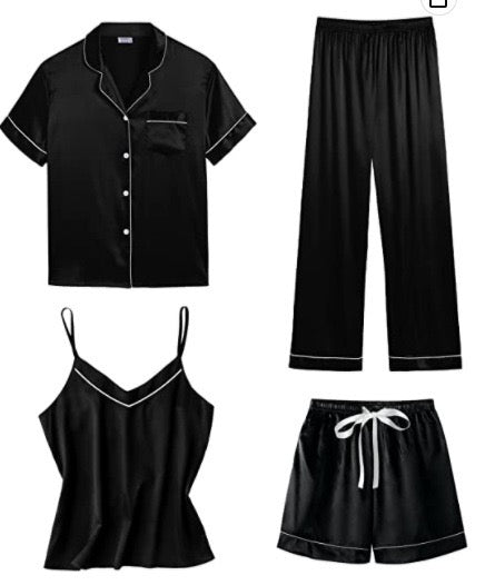 Leo Satin 4 Pieces Set