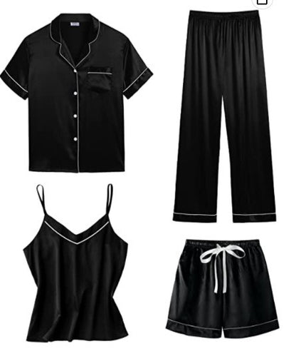 Leo Satin 4 Pieces Set