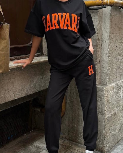 Harvard Tshirt Set