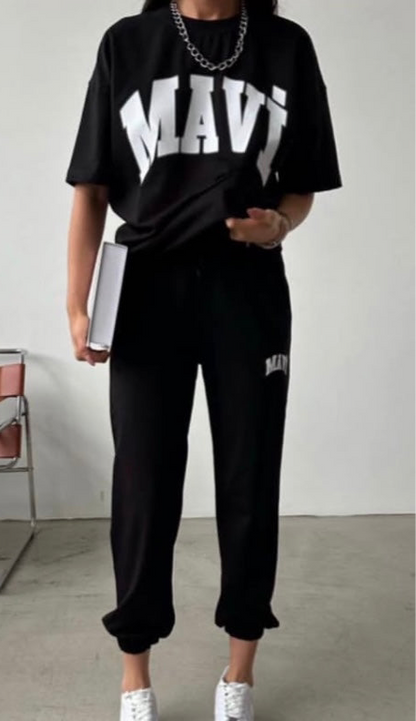 Mavi Tshirt Set