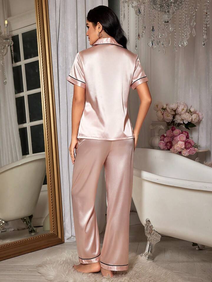 Leo Satin 4 Pieces Set