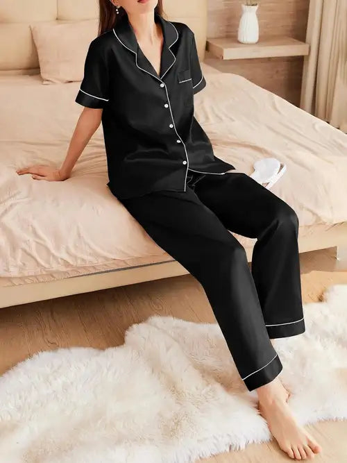 Leo Satin 4 Pieces Set