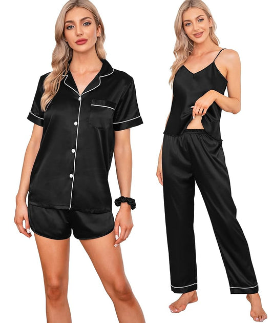 Leo Satin 4 Pieces Set