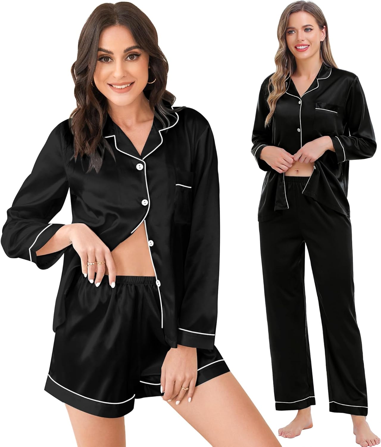 Leo Satin 4 Pieces Set