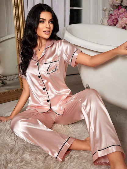 Leo Satin 4 Pieces Set
