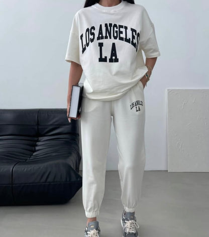 Los Angeles La Tshirt Set