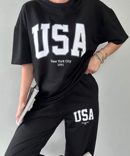 USA Tshirt Set